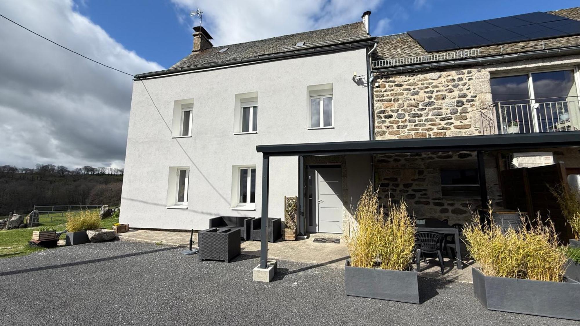 Fontanies En Aubrac Villa Laguiole Exterior foto